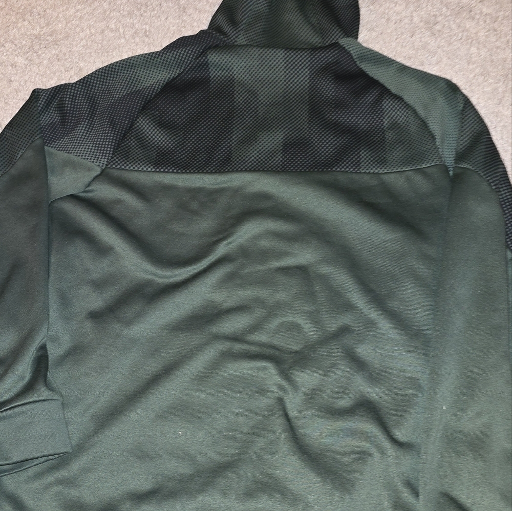 Men's Size Large Dark Green & Black NIKE sweatshirt - Picture 5 of 6